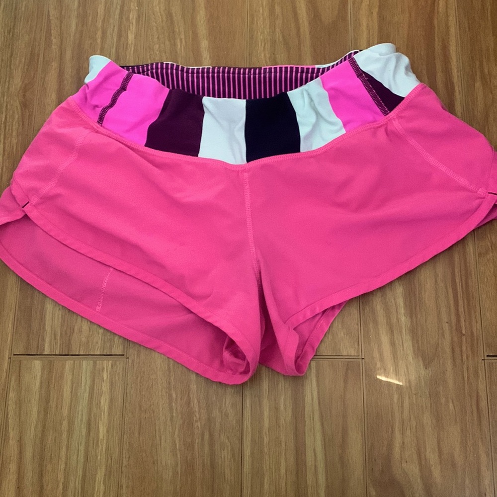Pink Size 4 lululemon speed up shorts 2.5 in